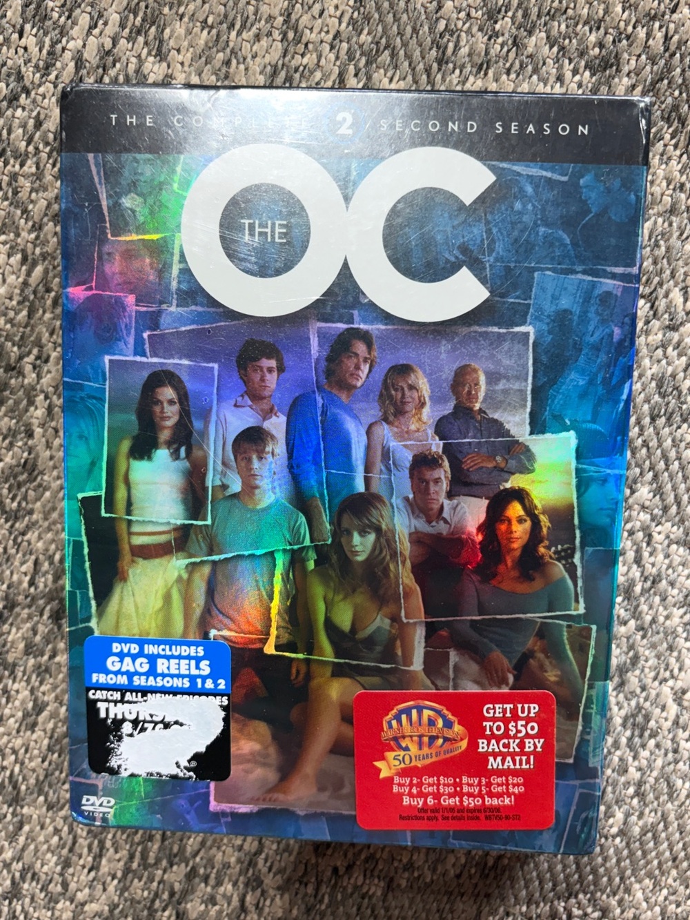 The OC Season 2 DVD Box Set - Blue Holographic Cover
